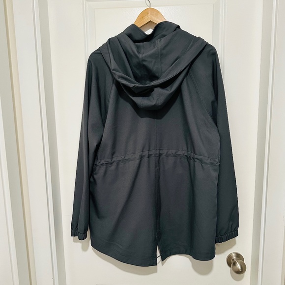 Kirkland Signature Dark Grey Ladies Anorak Jacket With Hood - Picture 2 of 10